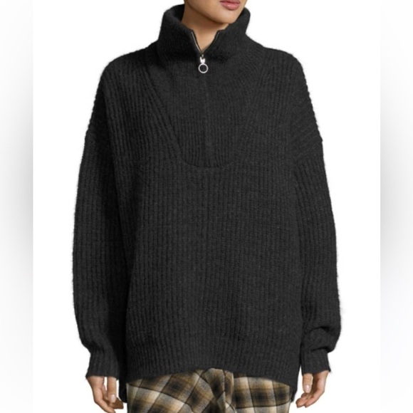 ISABEL MARANT Declan Half Zip Pullover SZ EUR 34, XS - Picture 3 of 12